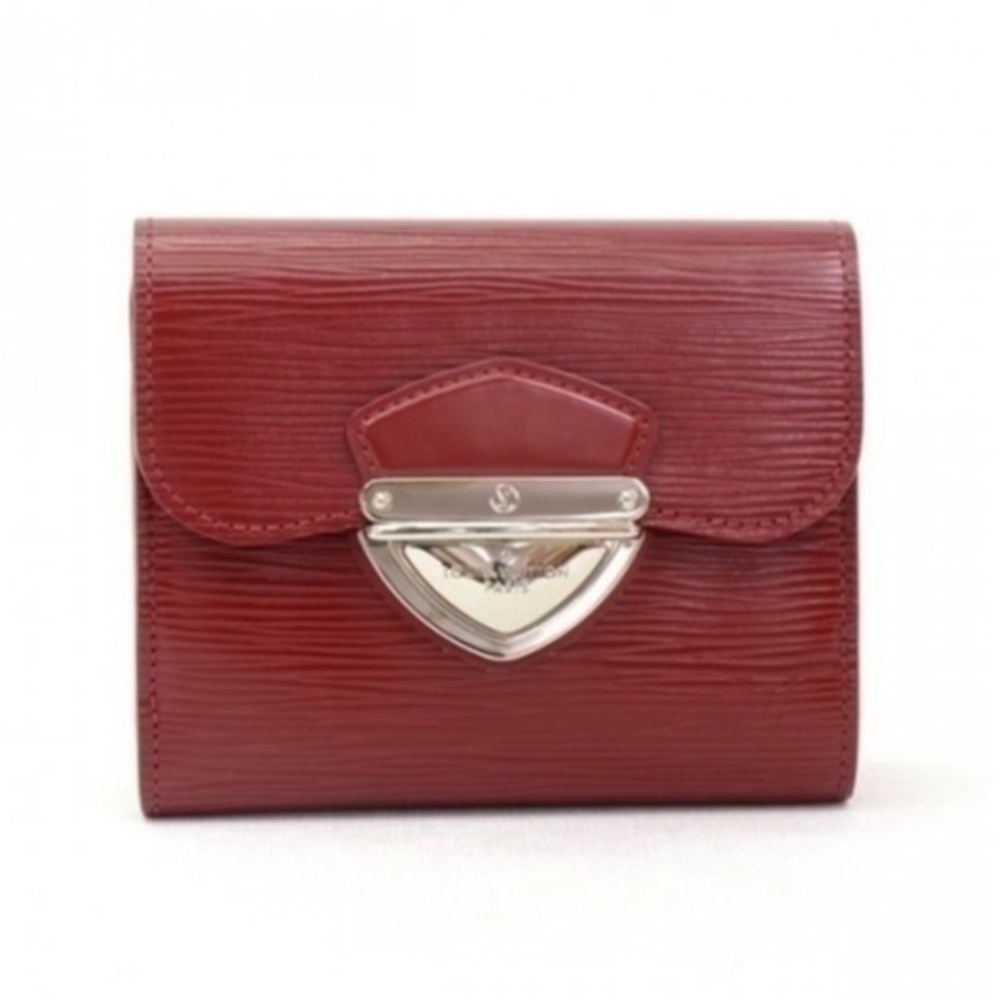 Louis Vuitton Epi Porte Feiulle Red Credit Card Wallet